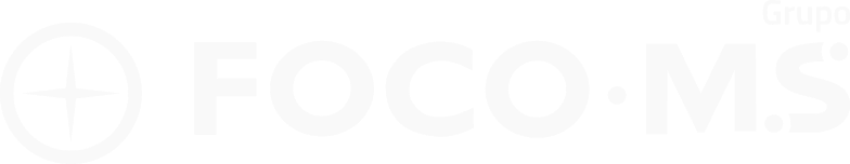 Logo: Grupo Foco MS - Versão Branca